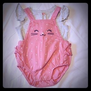 2pc baby girl romper